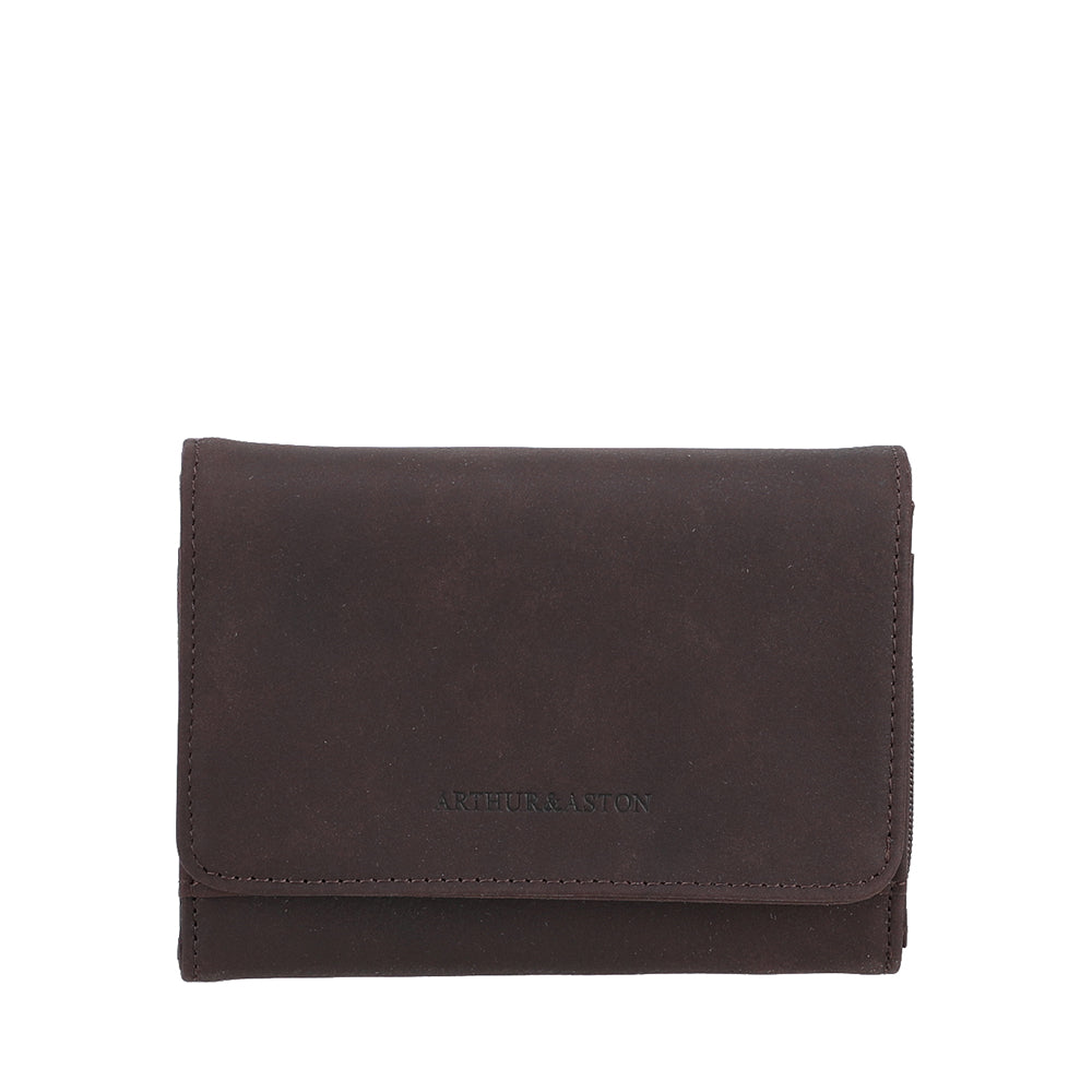 Porte-monnaie et cartes en cuir Maé