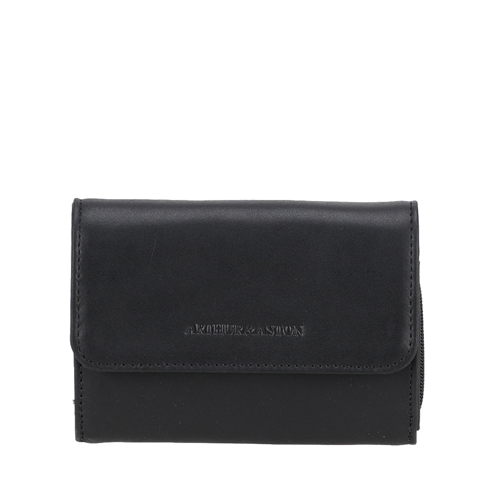 Petit Porte-monnaie pression Maé en cuir