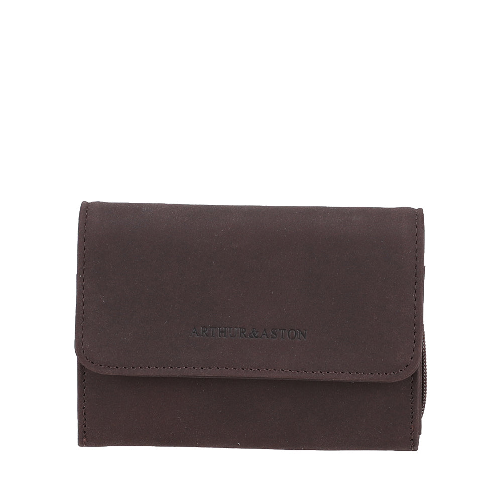 Petit Porte-monnaie pression Maé en cuir