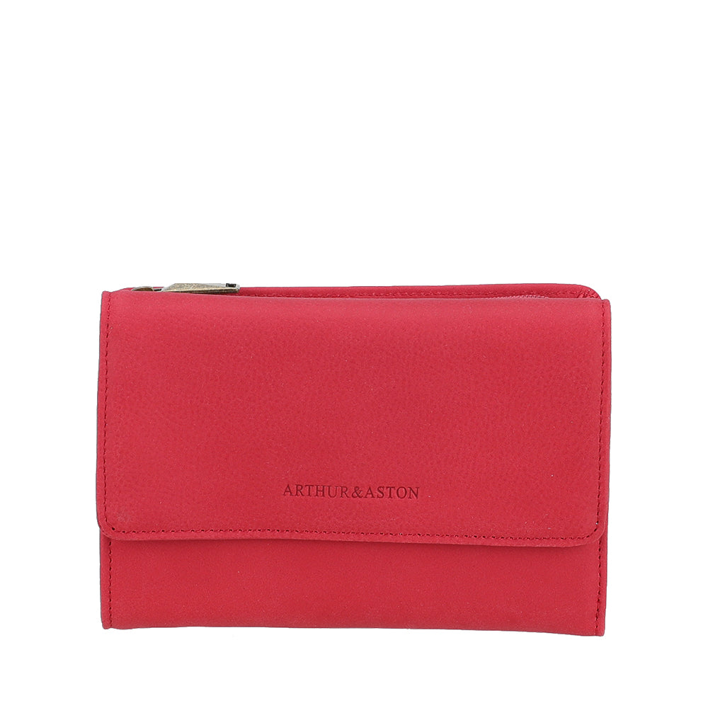 Portefeuille compact cuir Maé