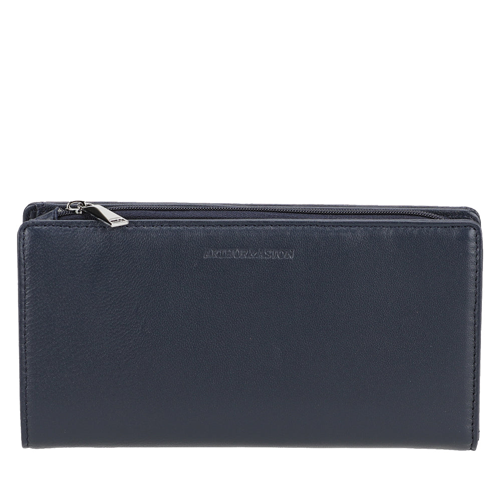 Grand Portefeuille cuir agneau Riley