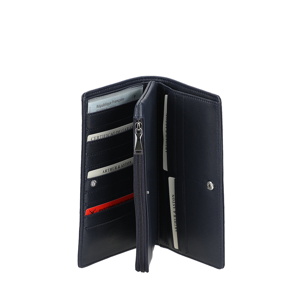 Grand Portefeuille cuir agneau Riley