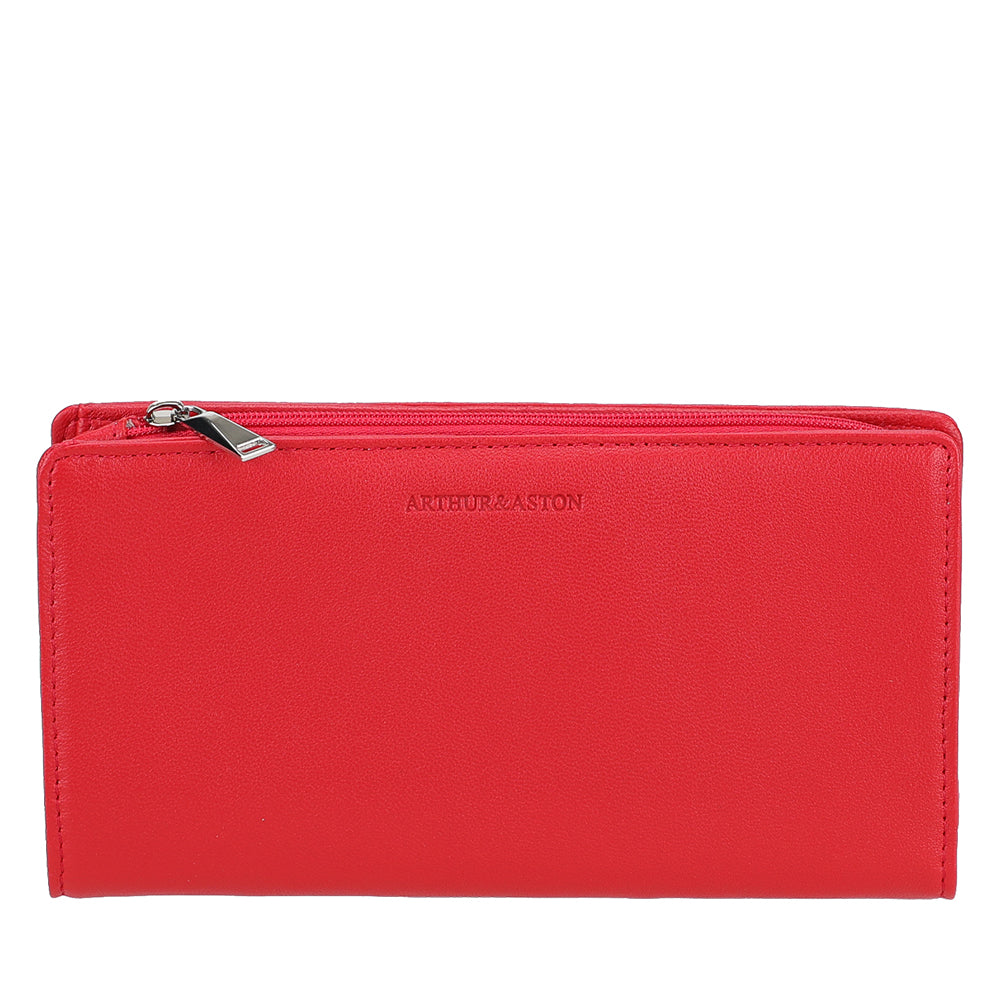 Grand Portefeuille cuir agneau Riley