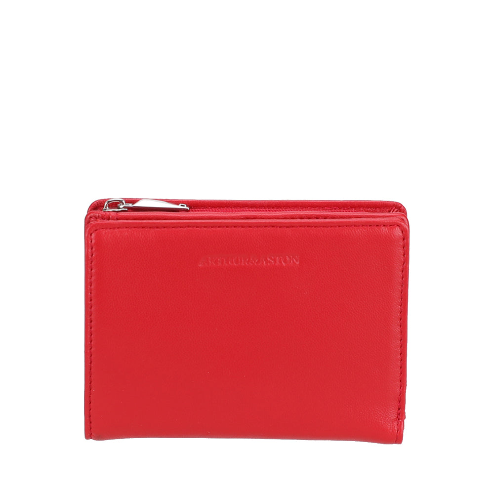 Portefeuille Riley en cuir d'agneau