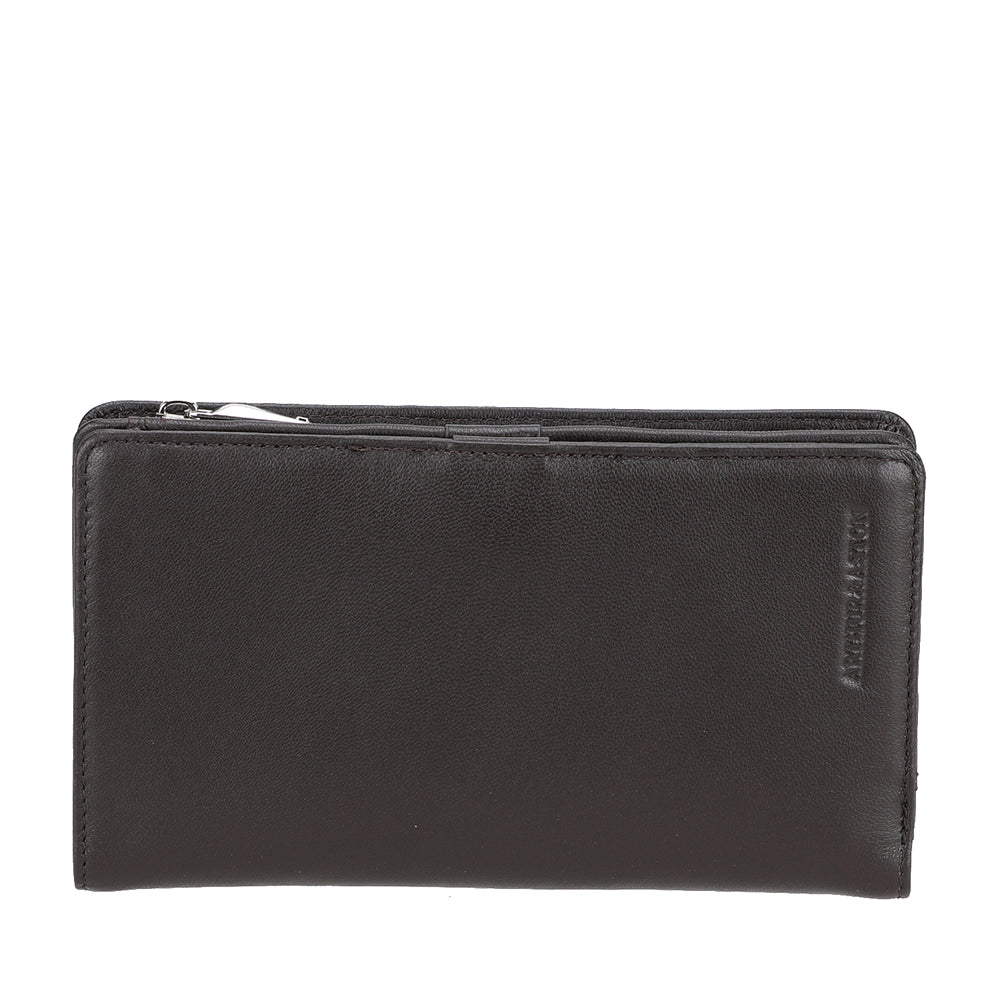 Grand Portefeuille cuir agneau Riley