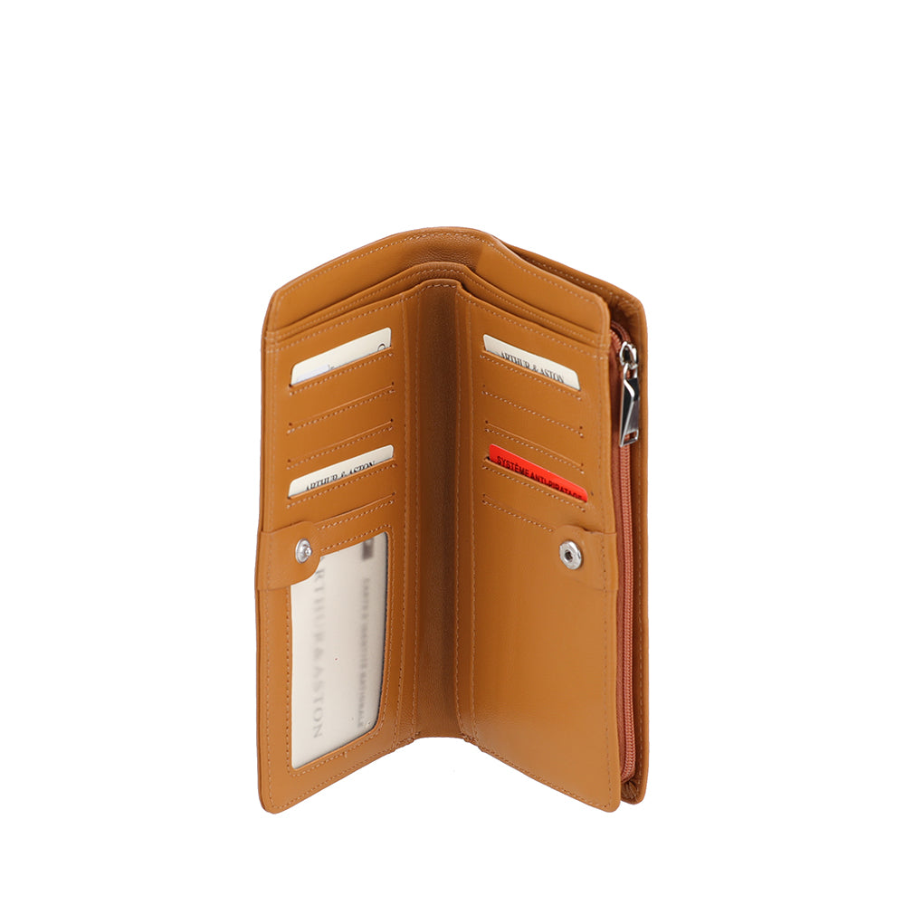 Grand Portefeuille cuir agneau Riley