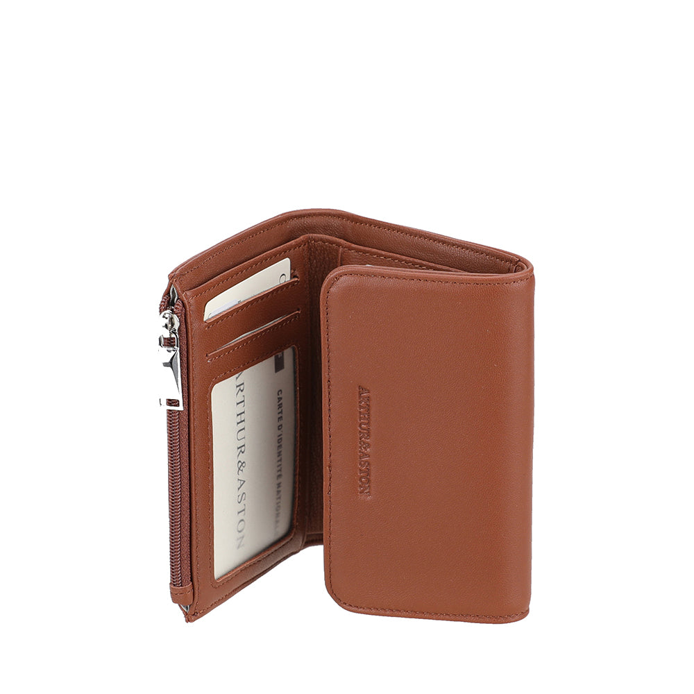 Petit Portefeuille cuir agneau Riley