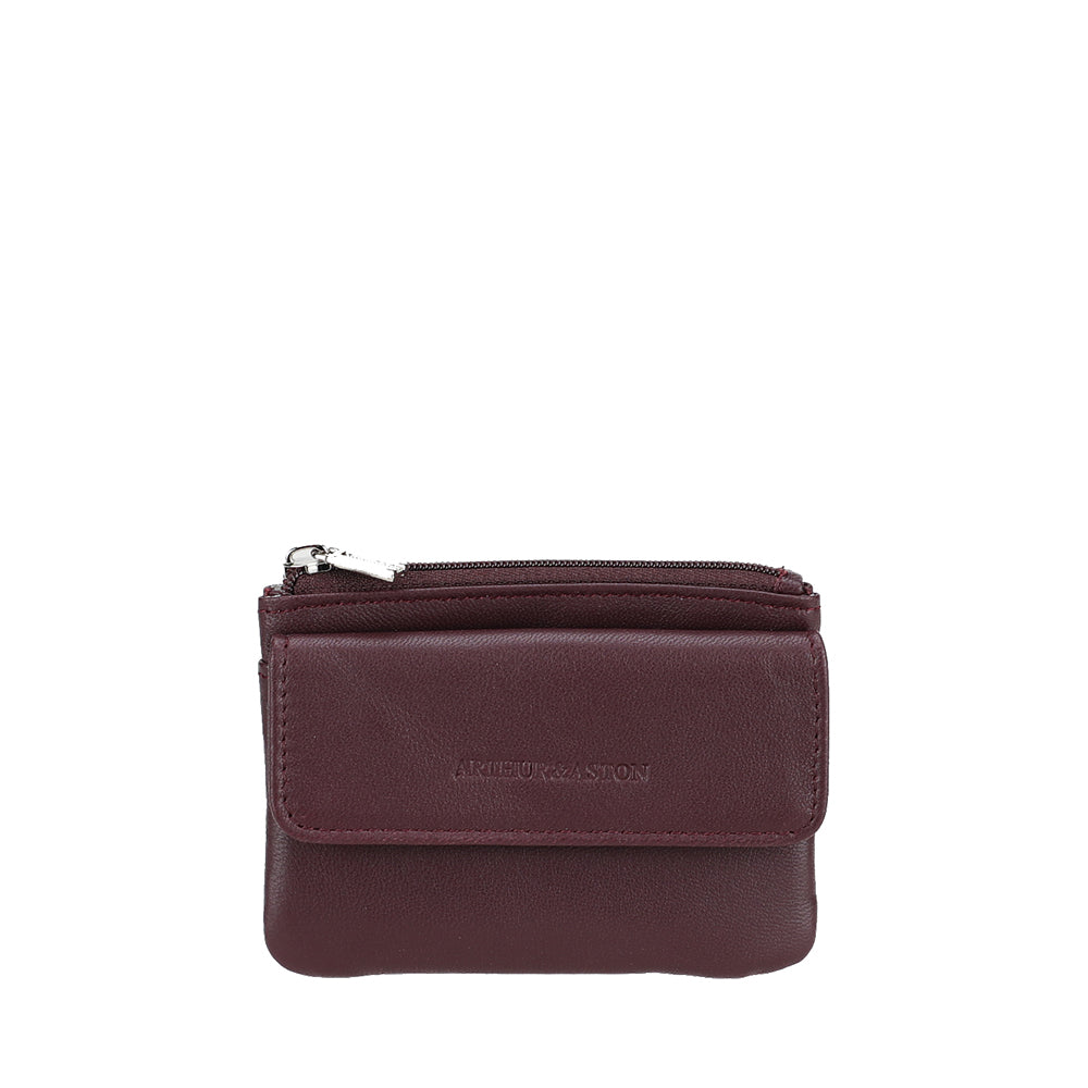 Porte-monnaie zippé Cuir Riley