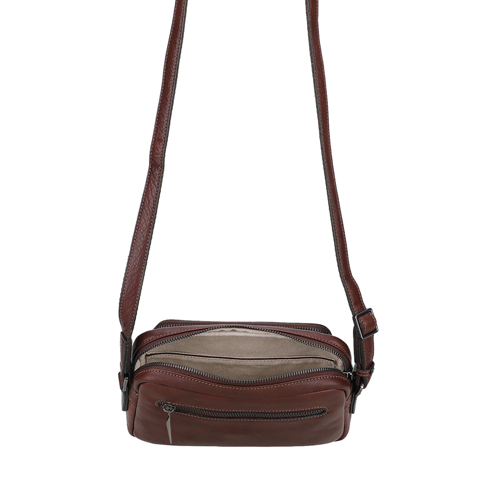 Petit sac besace cuir Nairo
