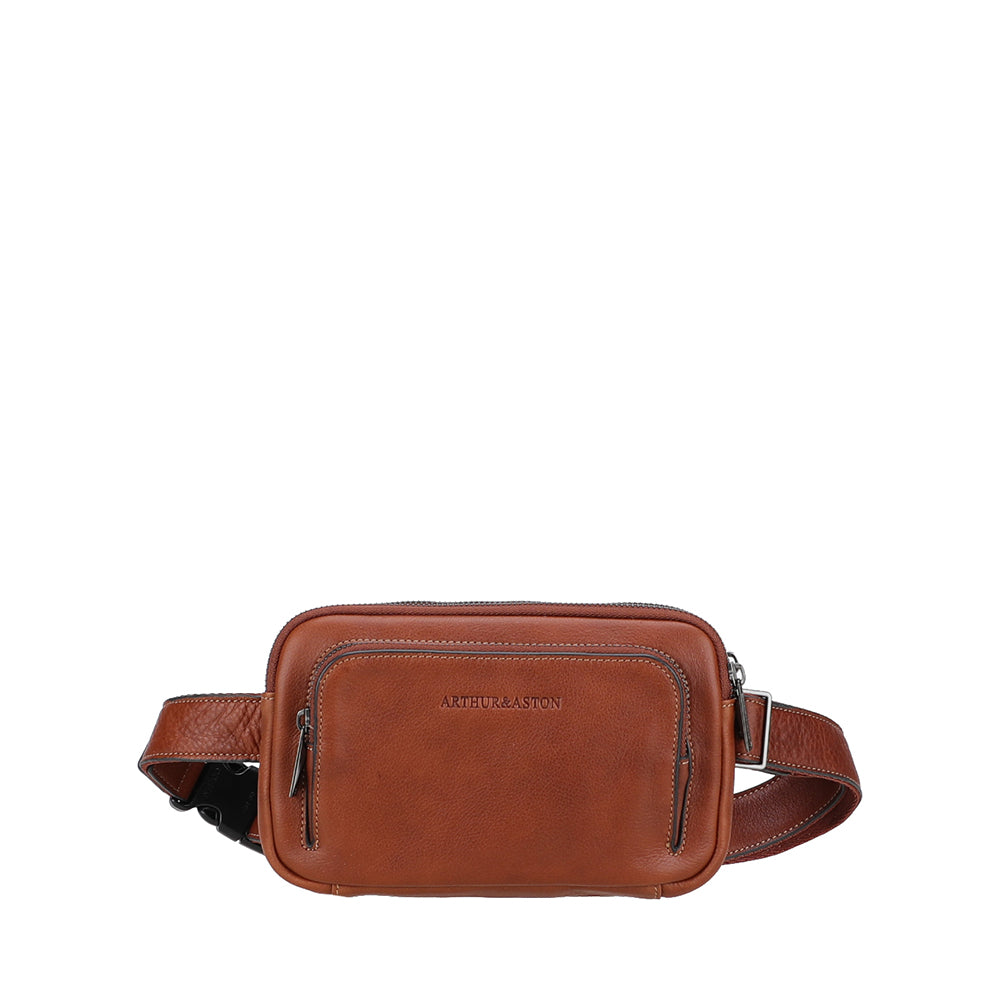 Sac banane extra plate en cuir Nairo