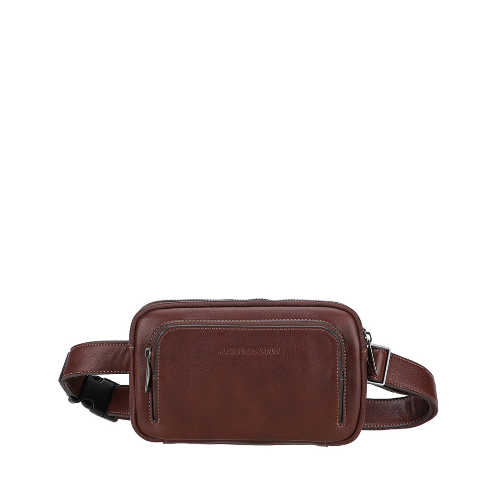 Sac banane extra plate en cuir Nairo