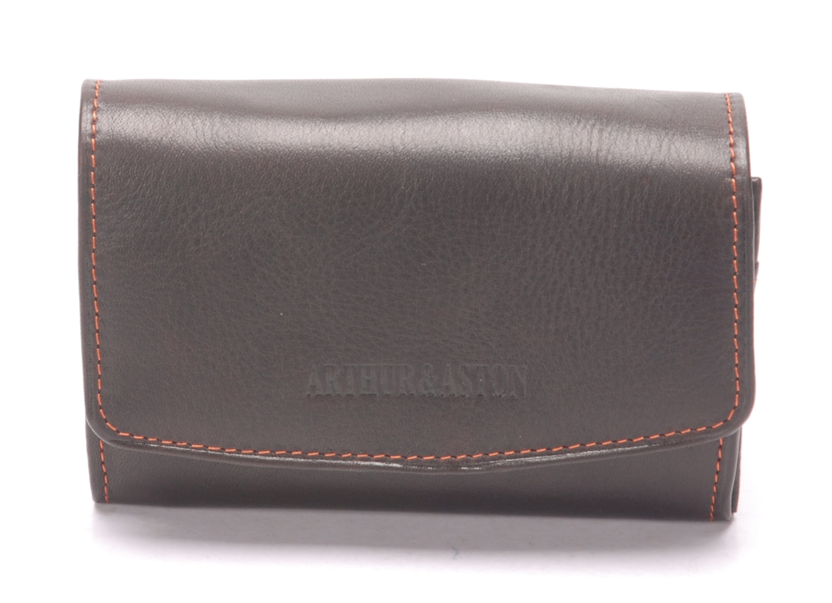Porte monnaie et cartes cuir vachette plongé et doublure polyester