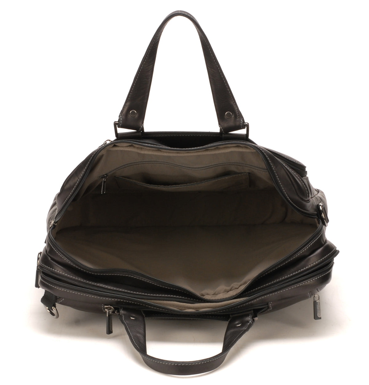 Pablo 3 in 1 briefcase in dipped leather