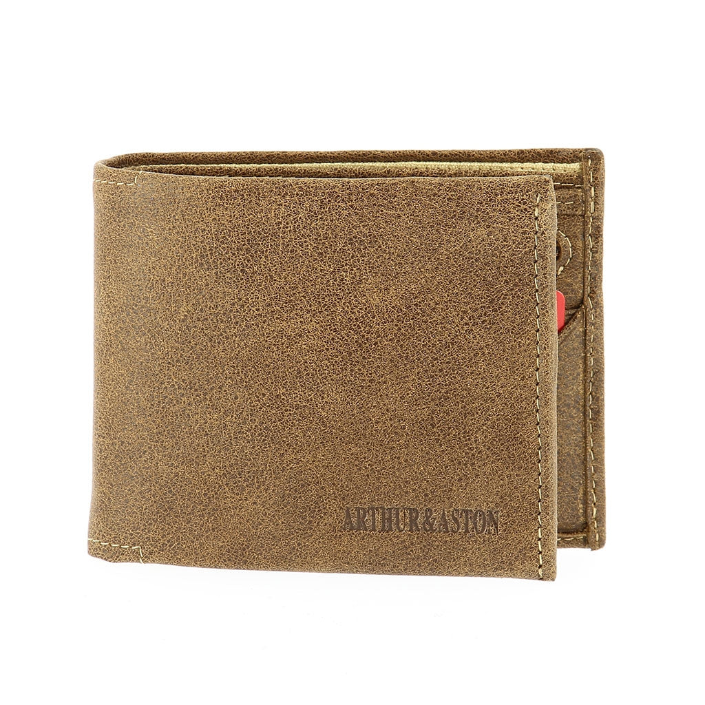 Cristiano Italian wallet destroyed leather