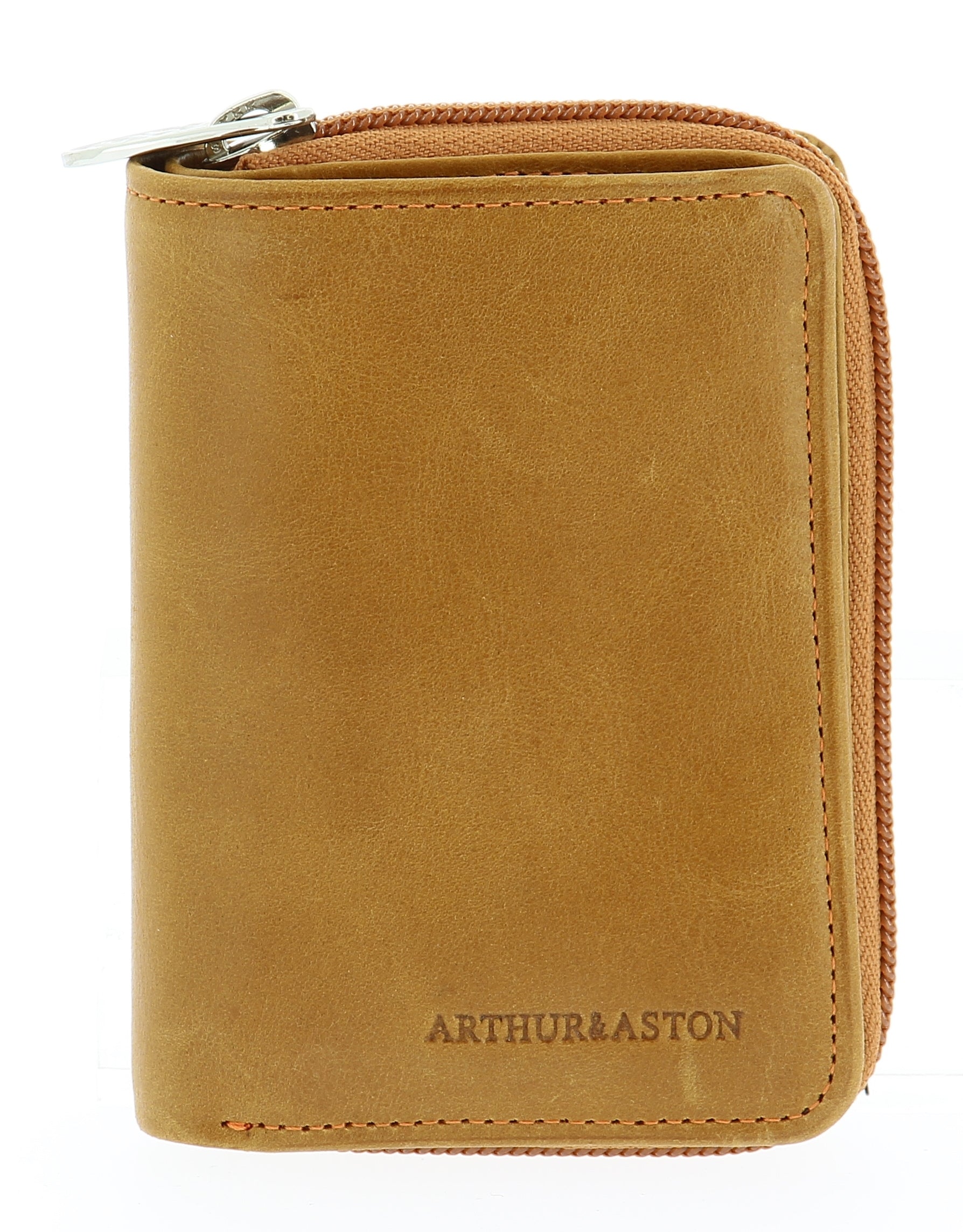 Oiled Leather Wallet and Card Holder Pink