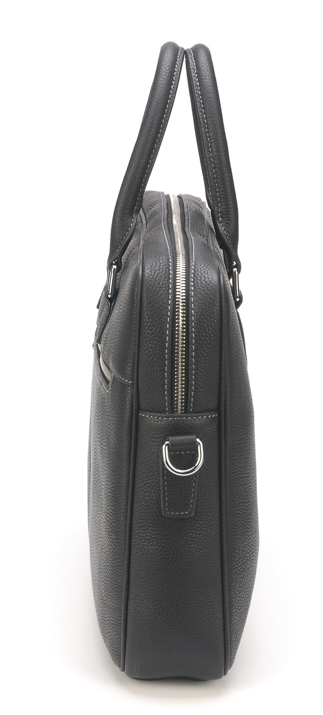 Cowhide leather briefcase