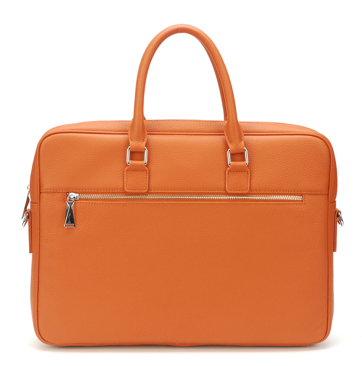 Cowhide leather briefcase