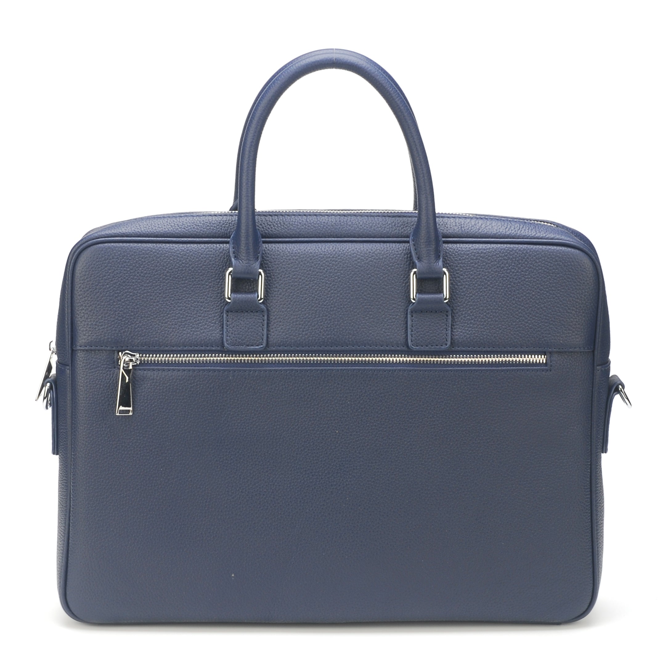Cowhide leather briefcase