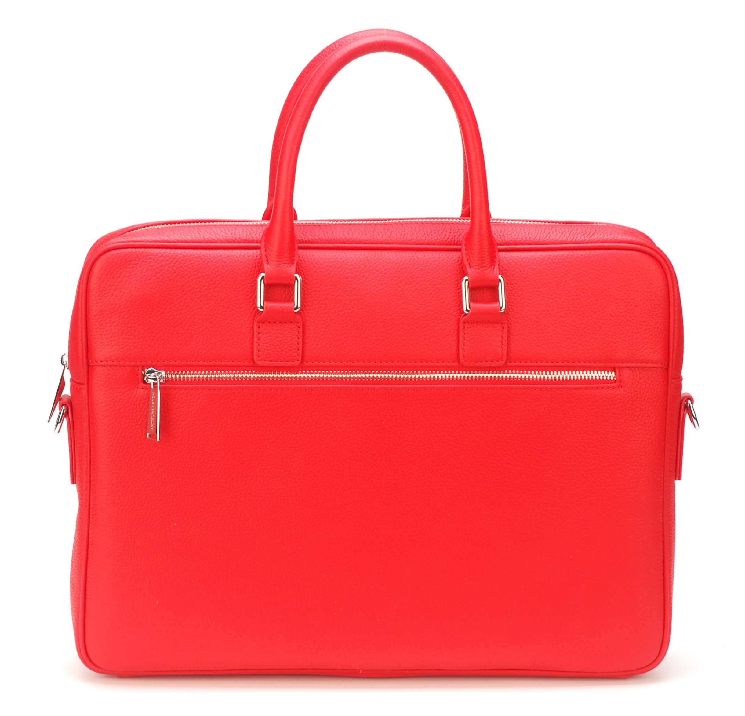 Cowhide leather briefcase
