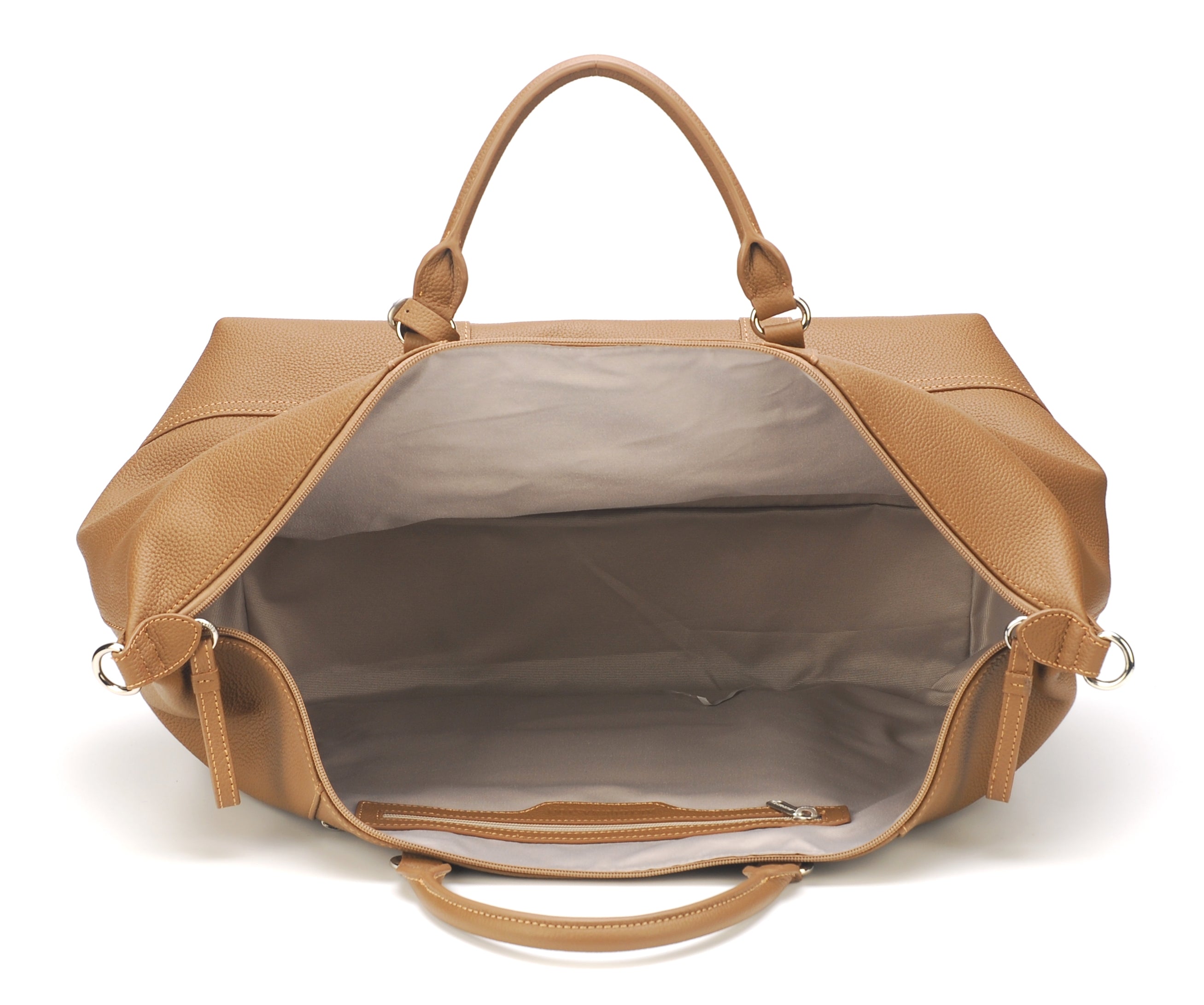 Anna cowhide leather travel bag