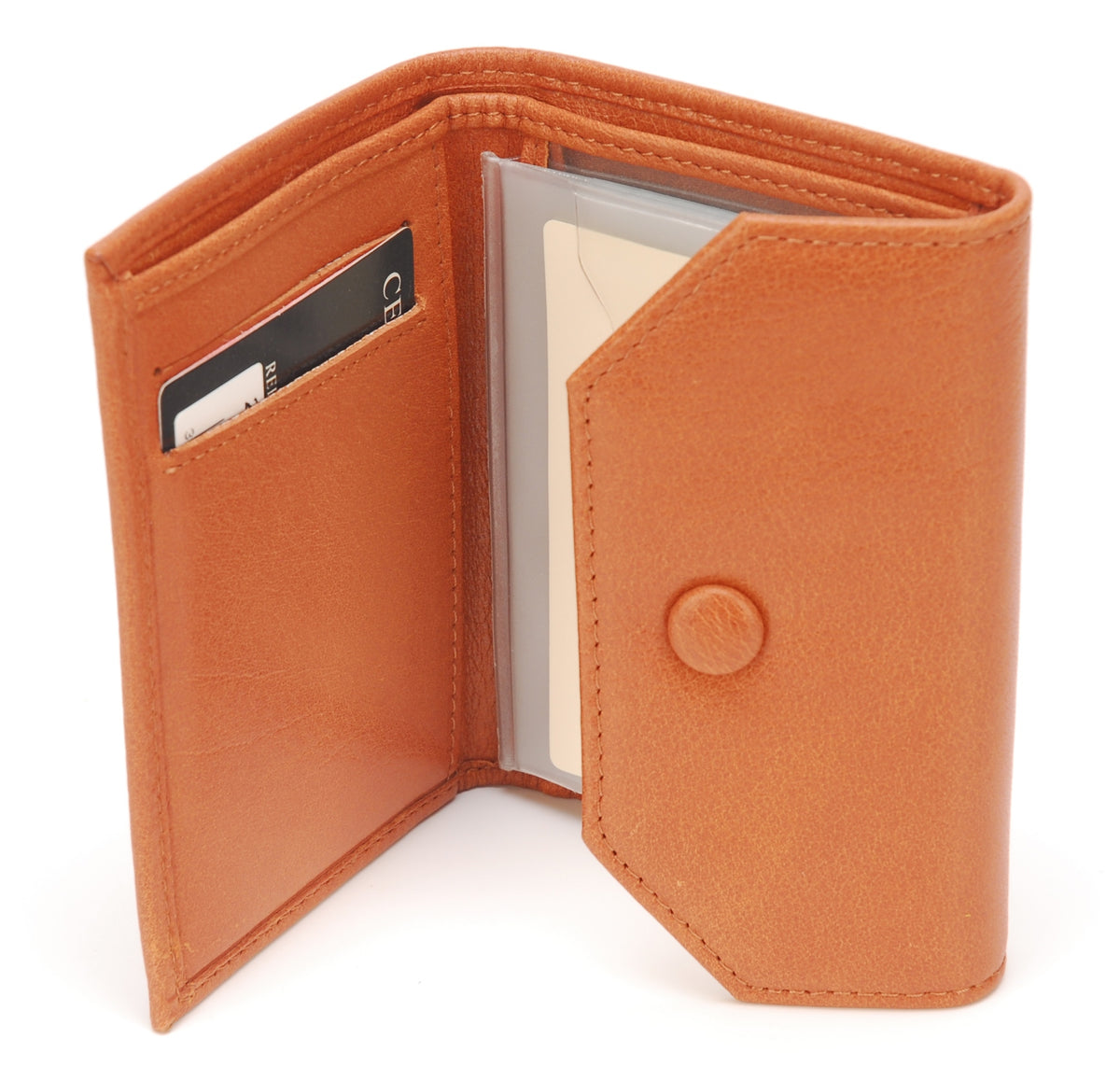 Porte-cartes Juliette en cuir de buffle