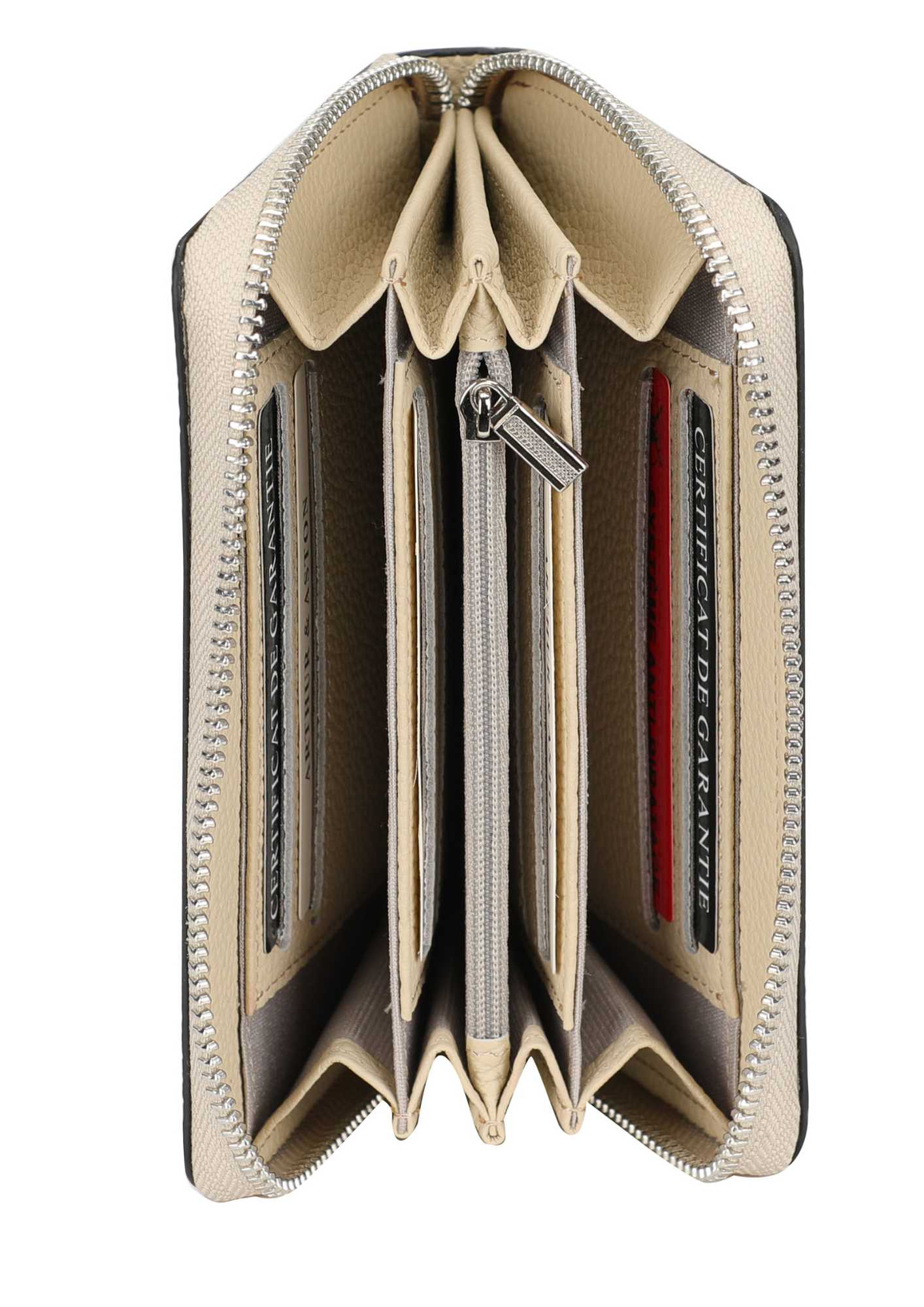 Porte-monnaie et cartes Daphné cuir