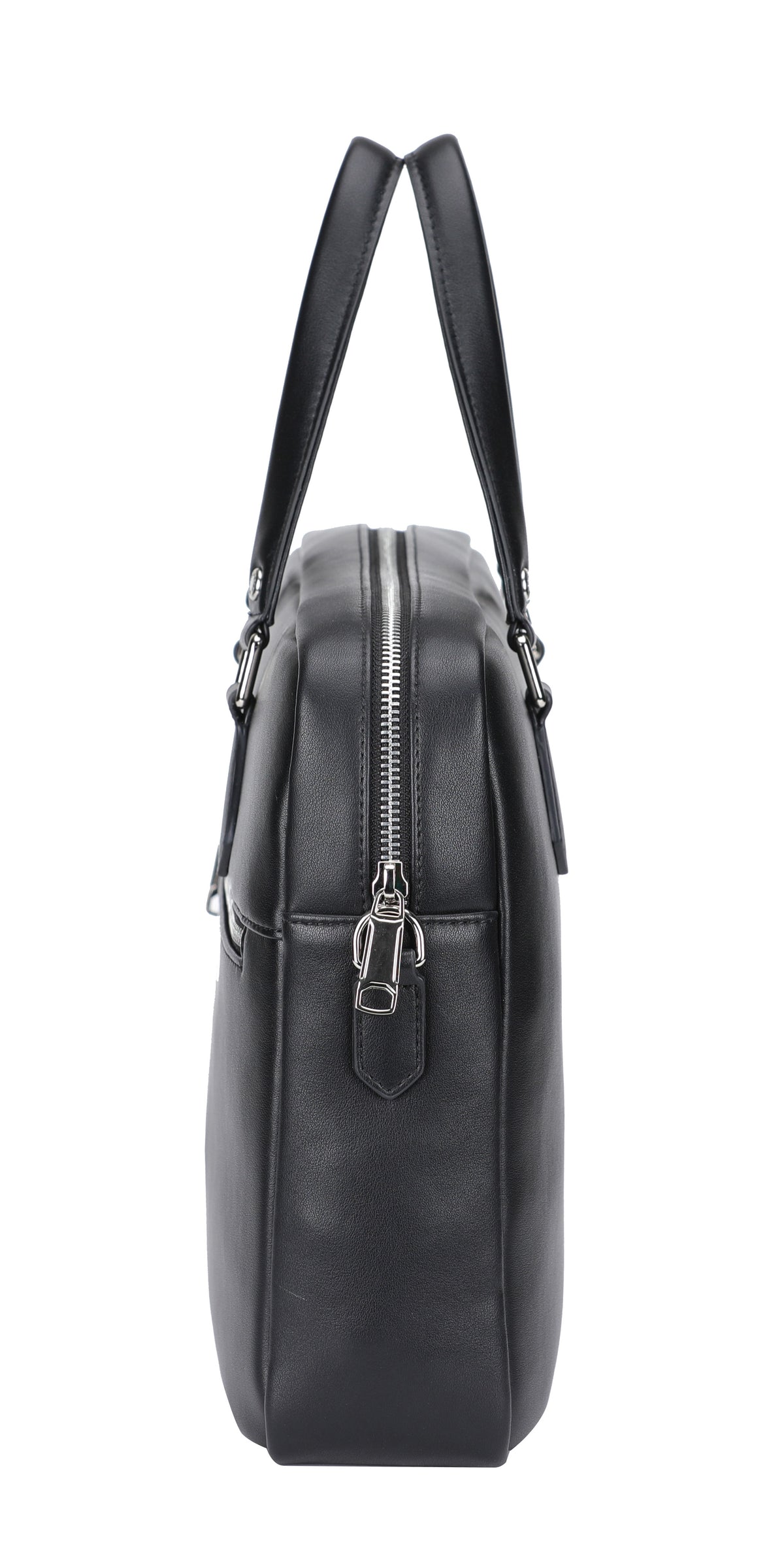 Walter split leather briefcase