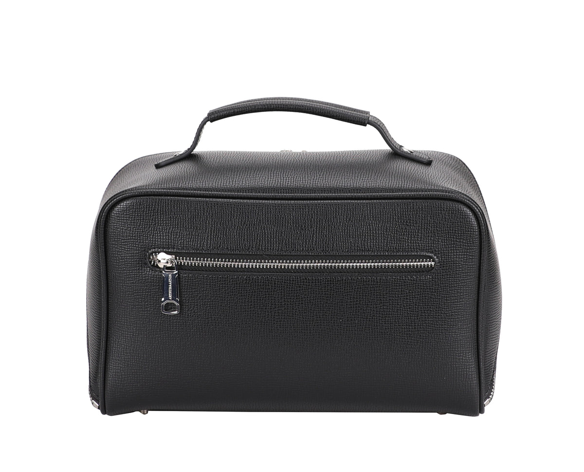 Nelson split leather toiletry bag