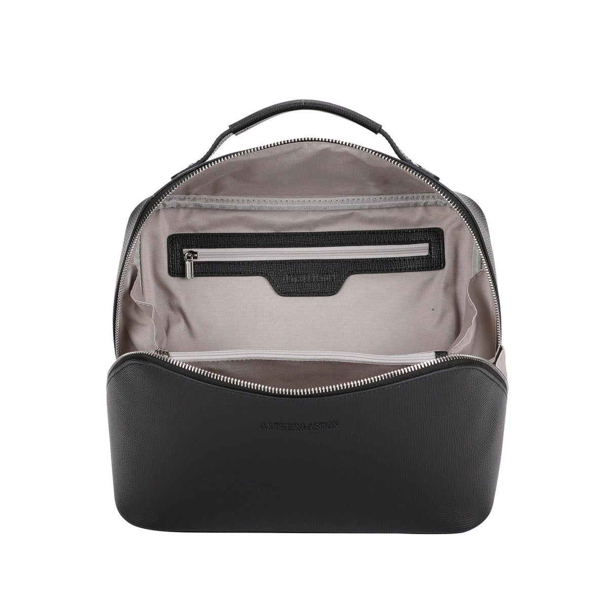 Nelson split leather toiletry bag