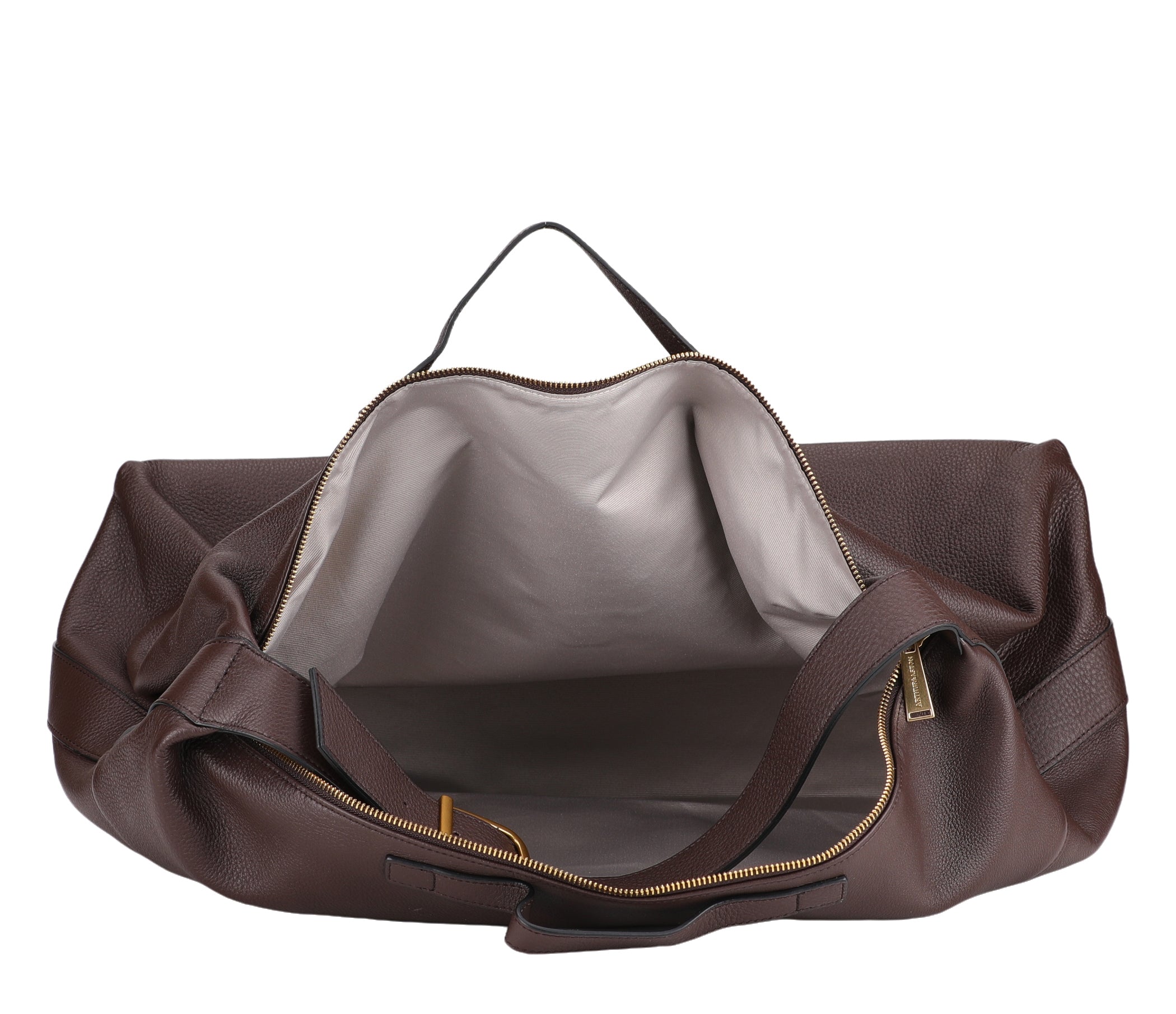 Camille leather travel bag