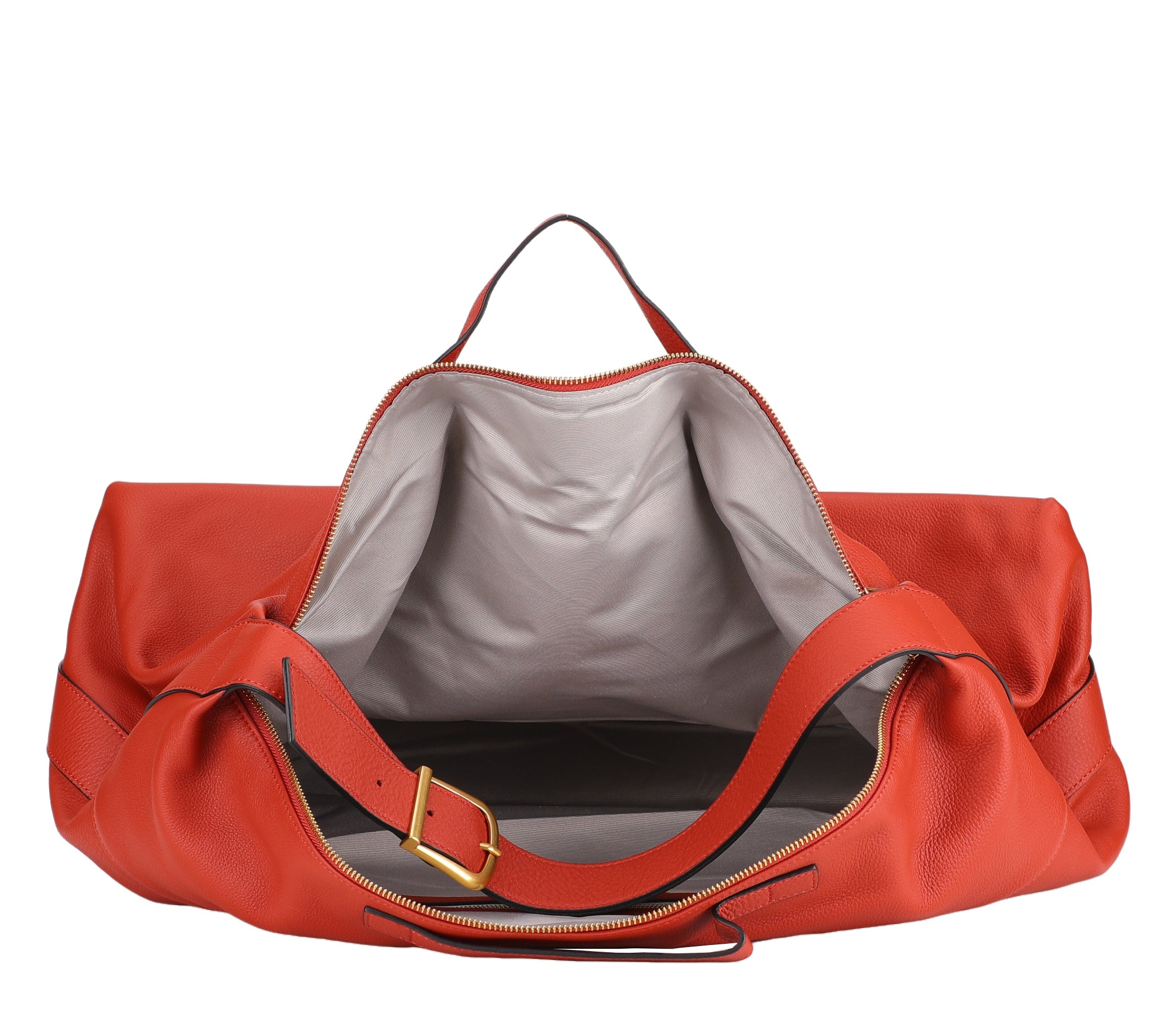 Camille leather travel bag