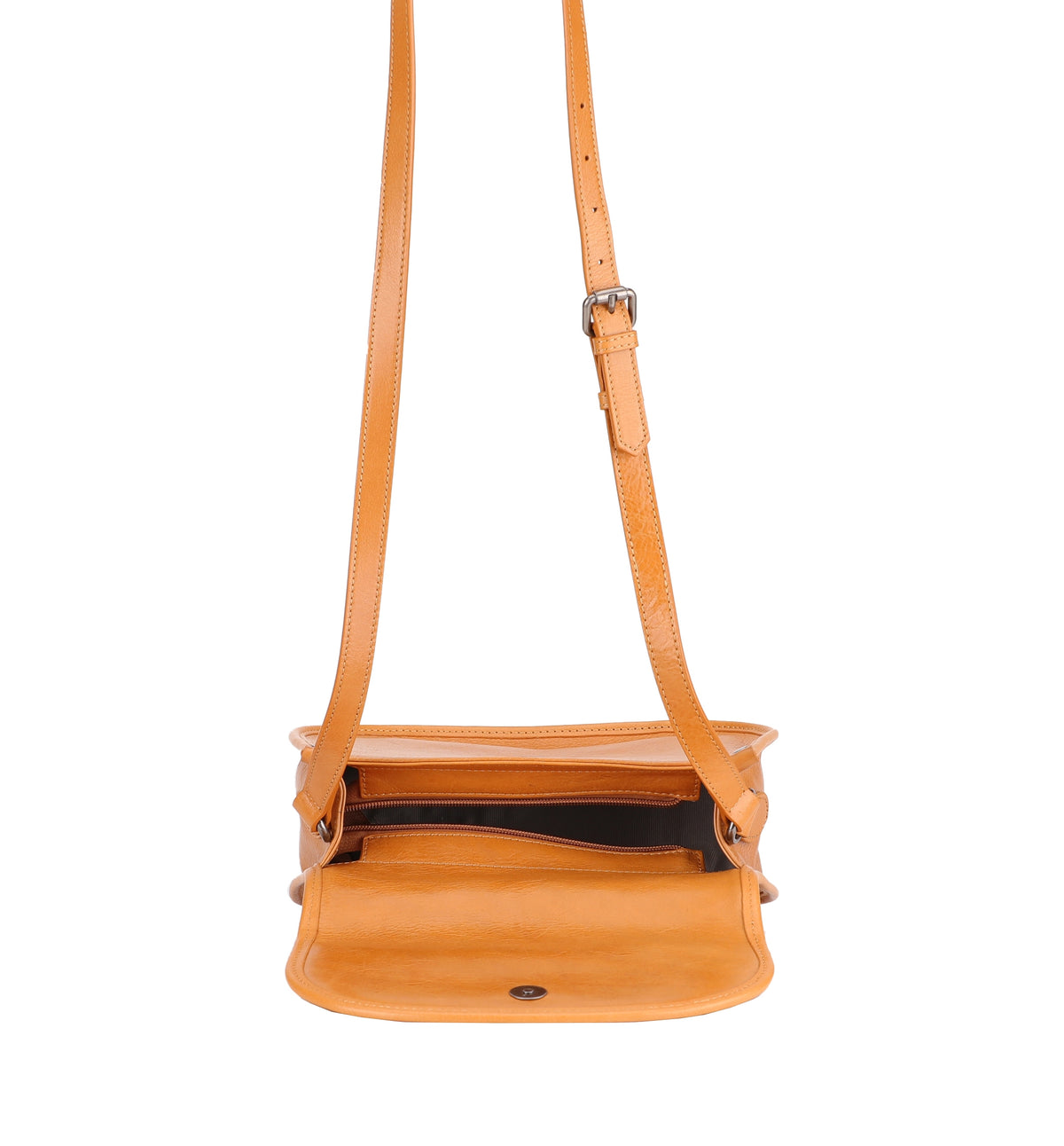 S Edith Leather Shoulder Bag