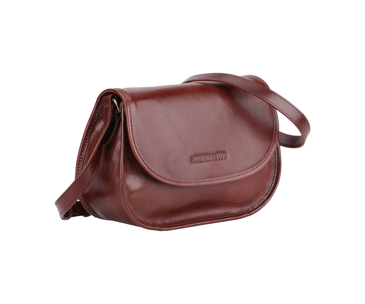 S Edith Leather Shoulder Bag