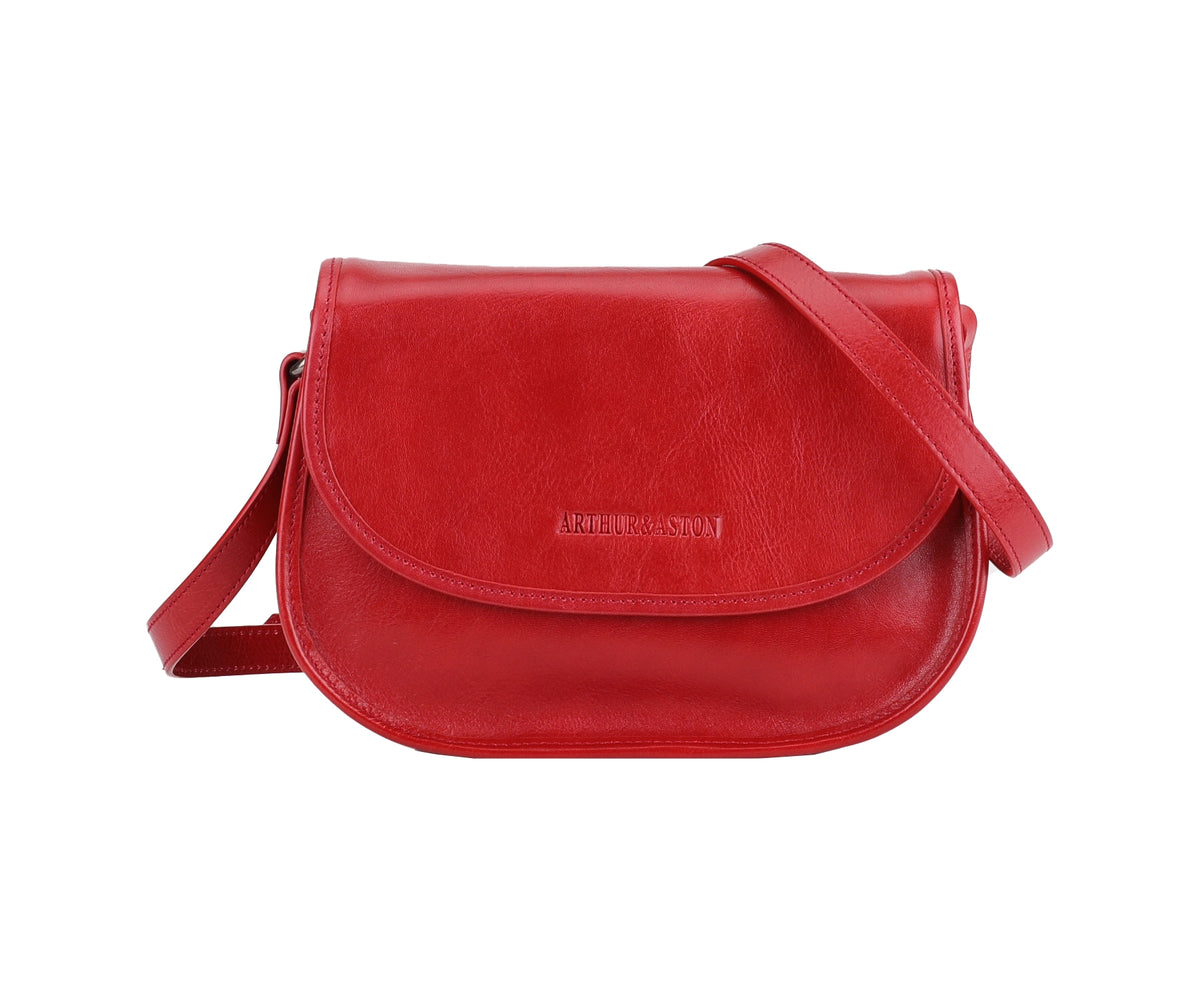 S Edith Leather Shoulder Bag