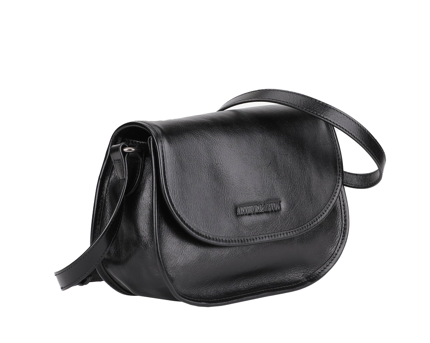 M Edith Leather Shoulder Bag