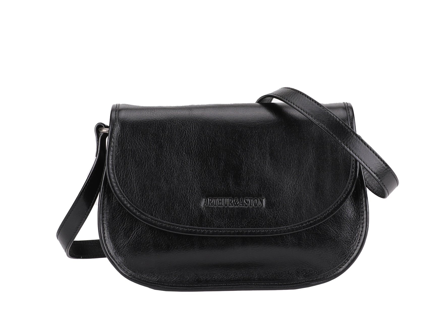 M Edith Leather Shoulder Bag