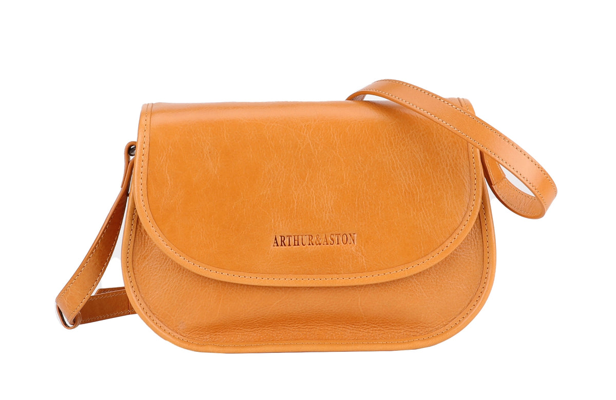 M Edith Leather Shoulder Bag
