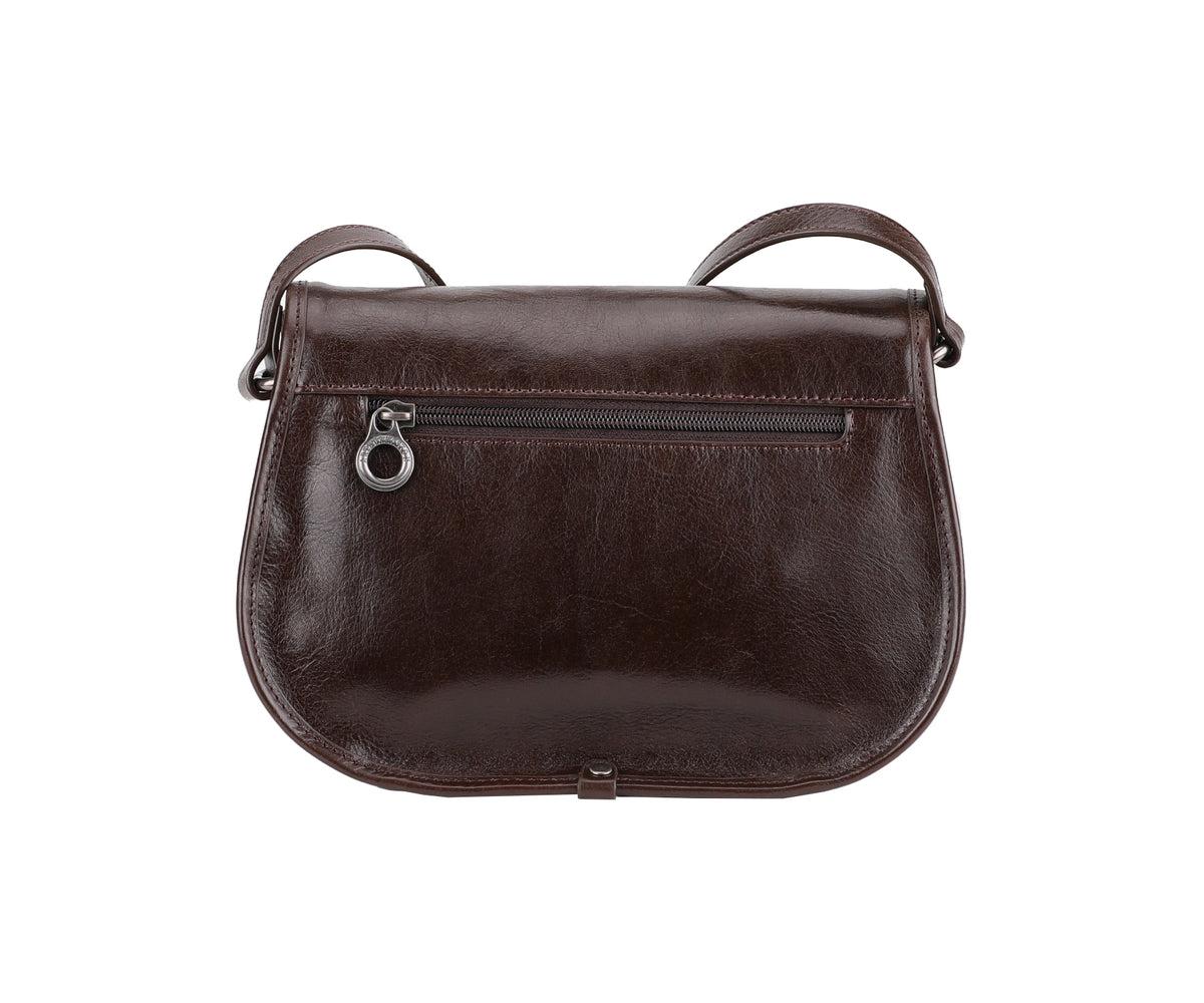 S Edith Leather Shoulder Bag