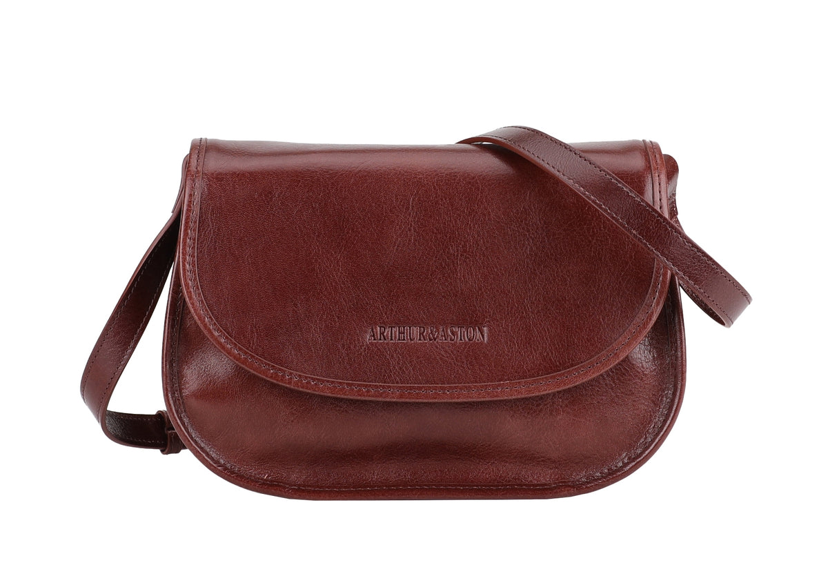 M Edith Leather Shoulder Bag