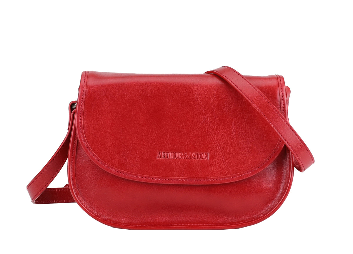 M Edith Leather Shoulder Bag