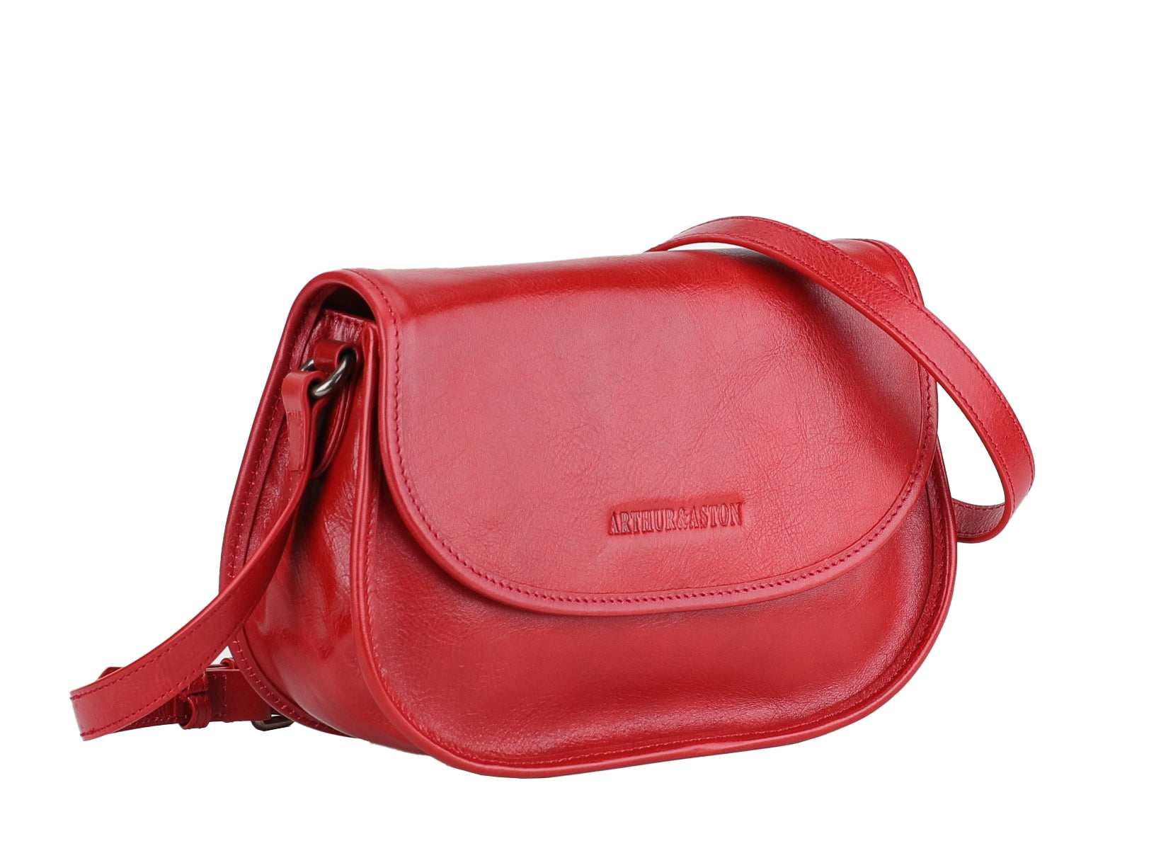 M Edith Leather Shoulder Bag
