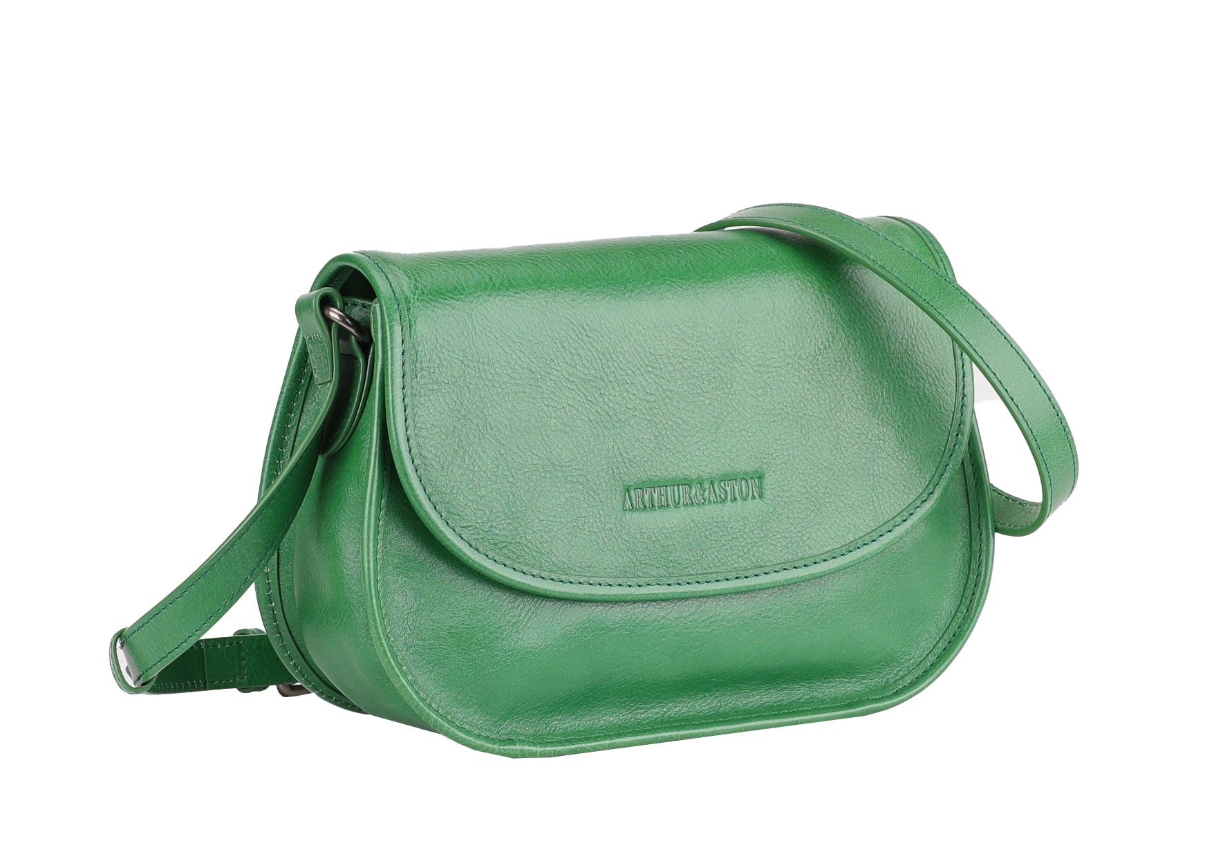 M Edith Leather Shoulder Bag
