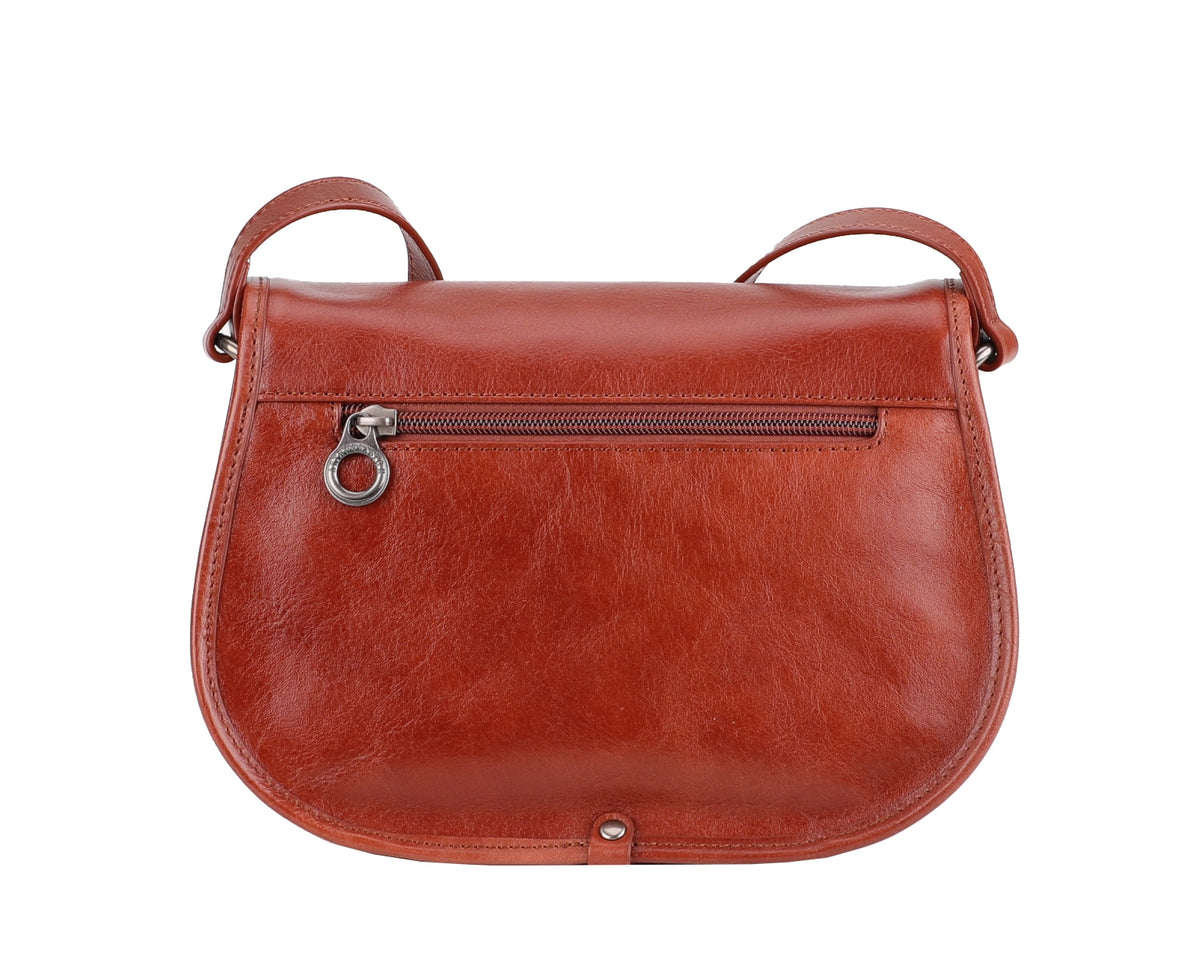 M Edith Leather Shoulder Bag