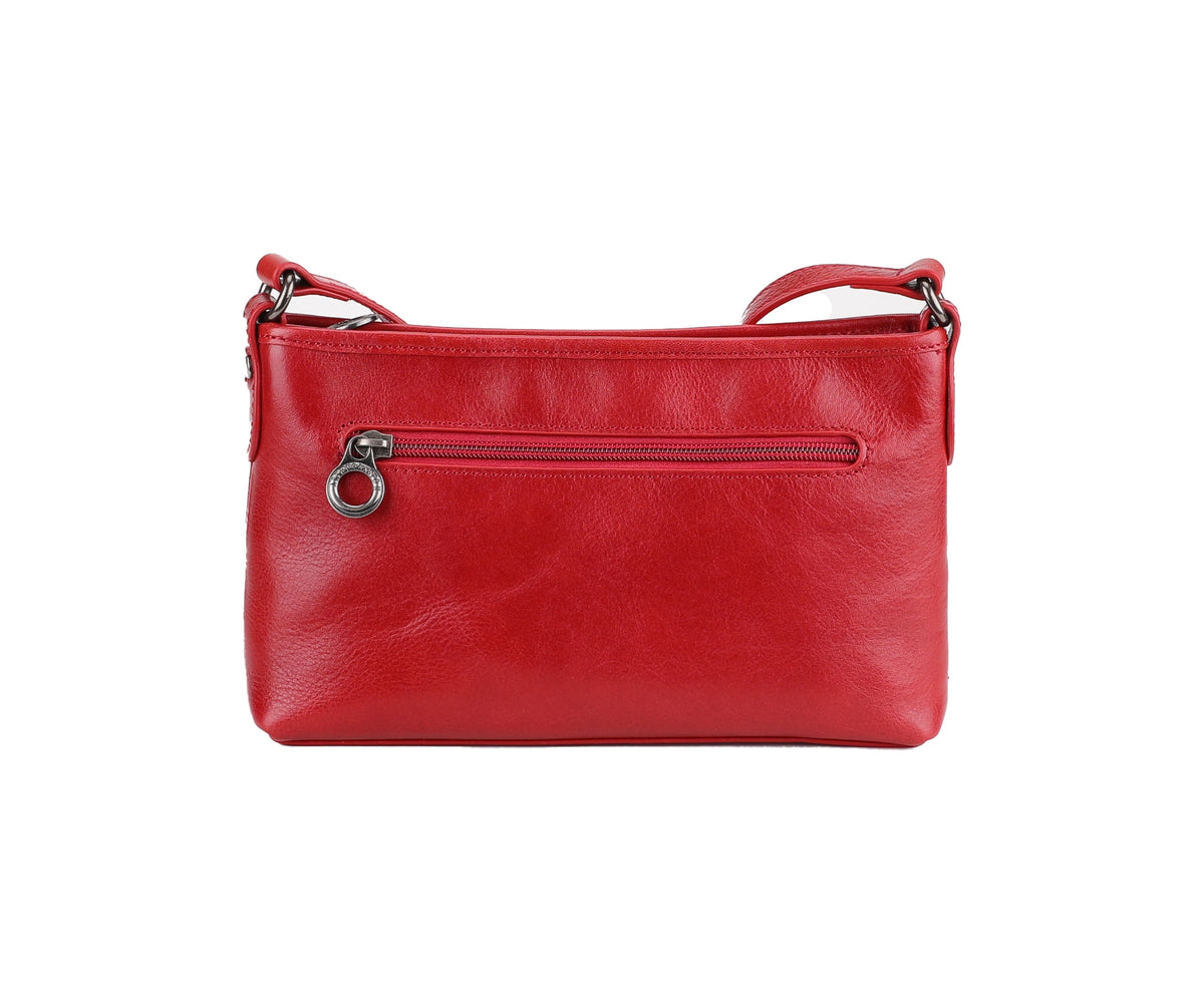 Edith leather shoulder bag