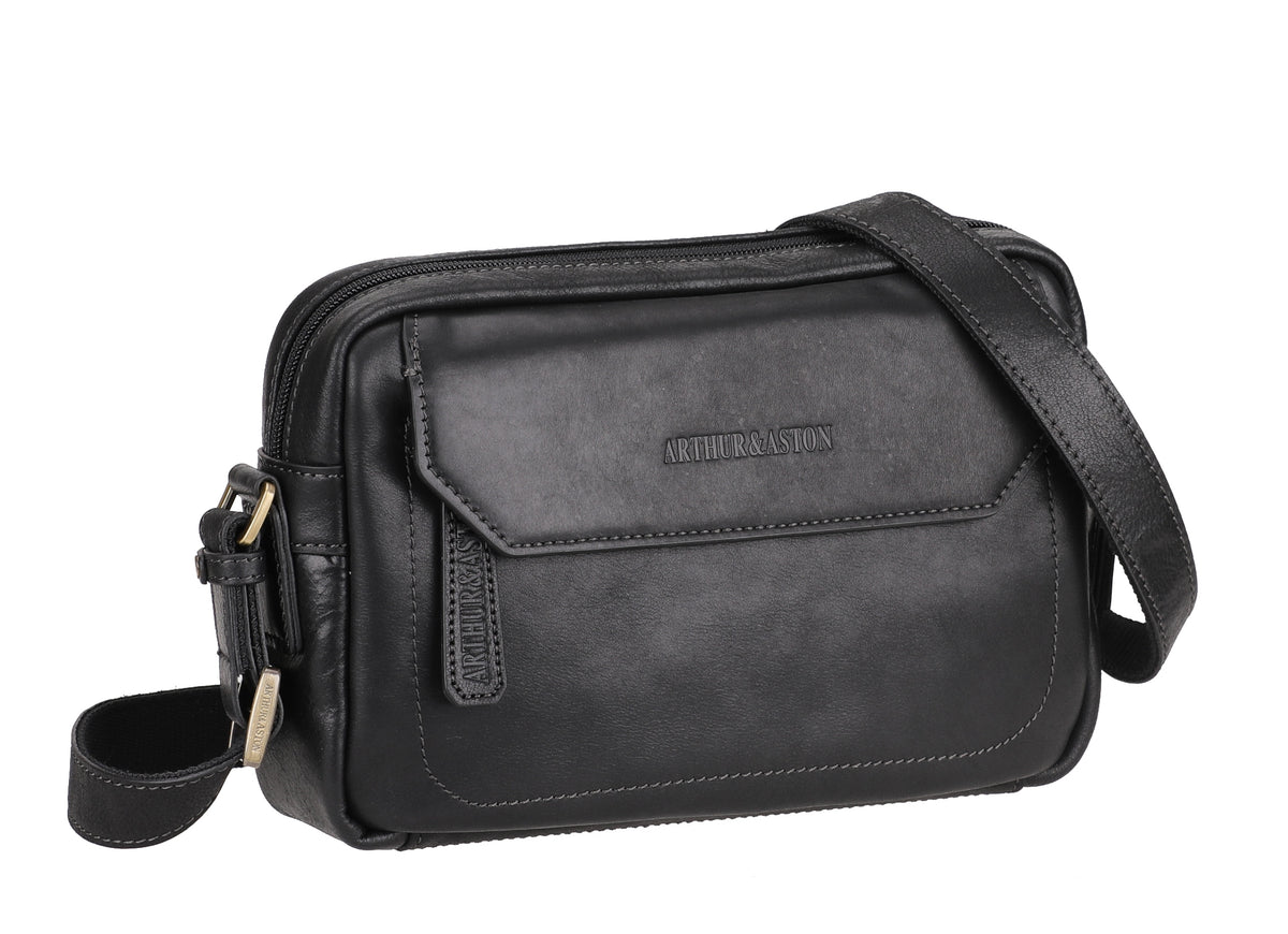 Martin Leather Crossbody Bag
