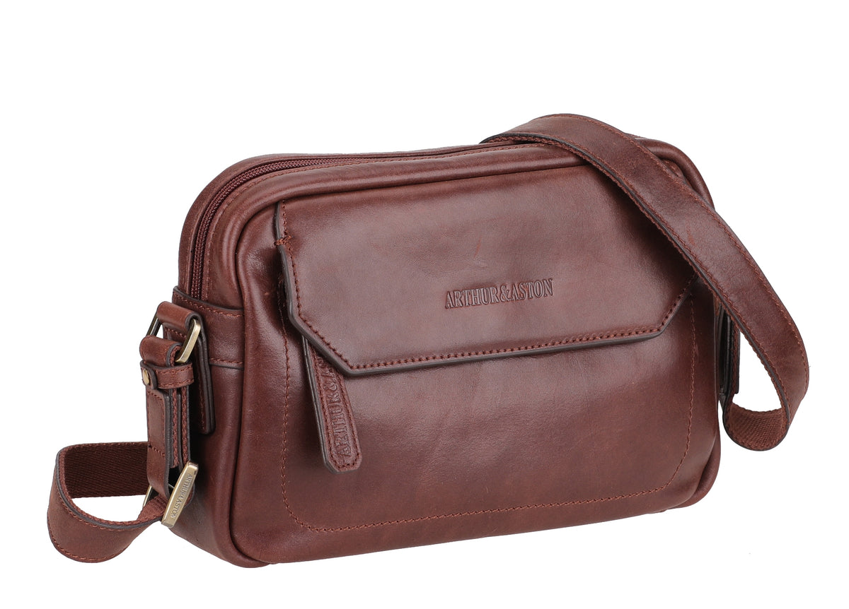 Martin Leather Crossbody Bag