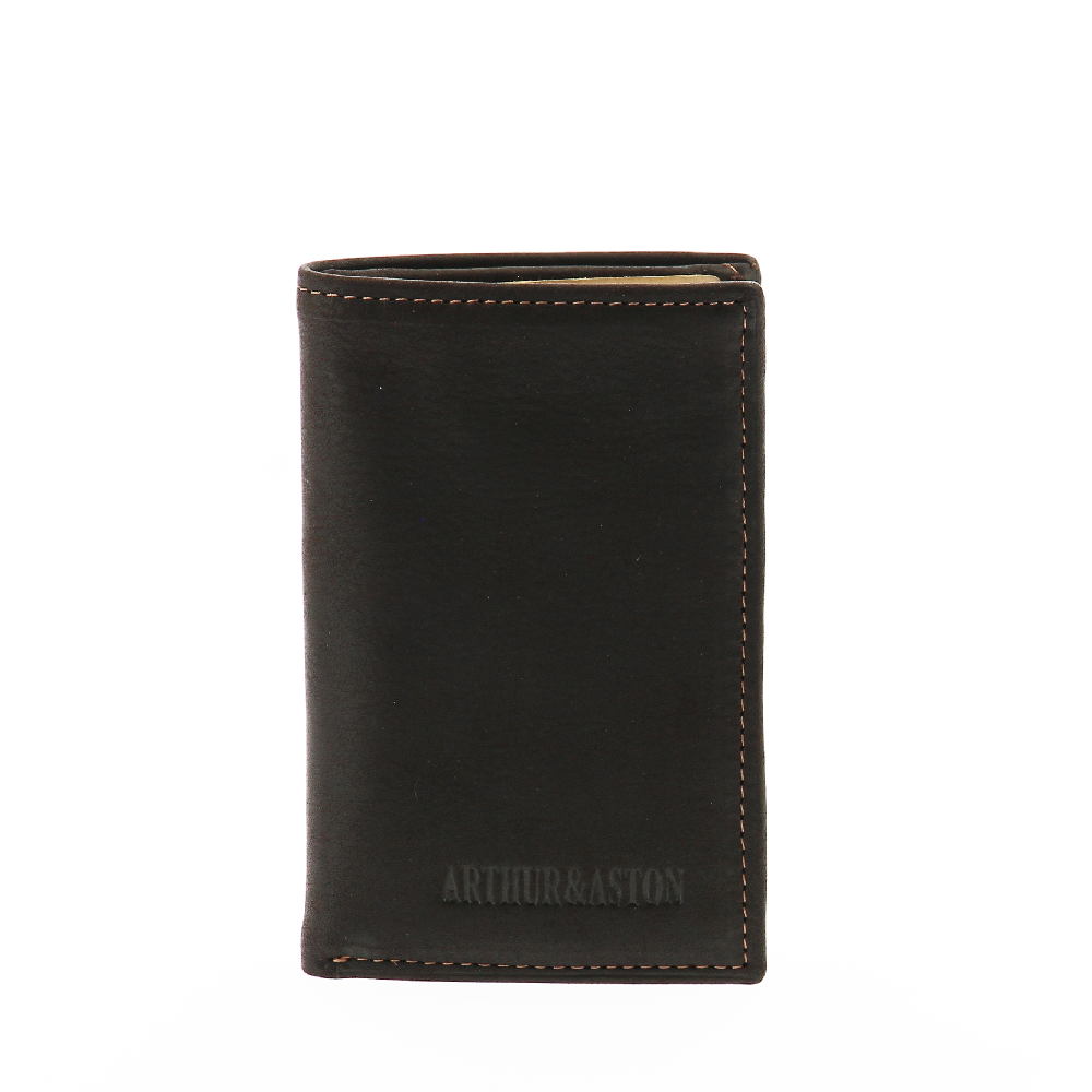 Porte-cartes Louis cuir gras