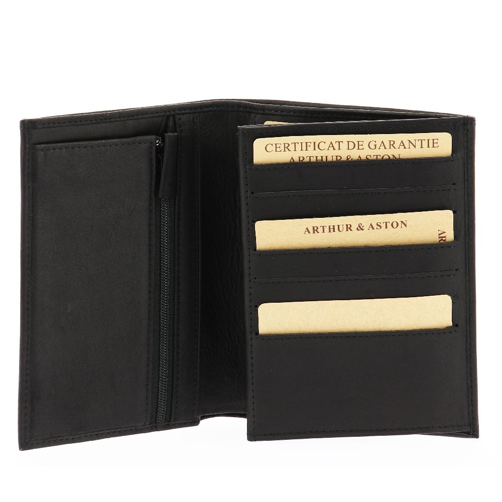 Large Louis wallet in oiled leather
