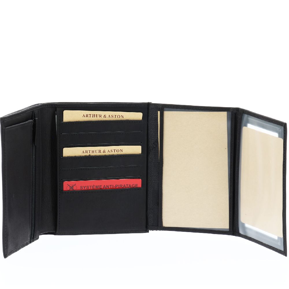 Large Louis wallet in oiled leather