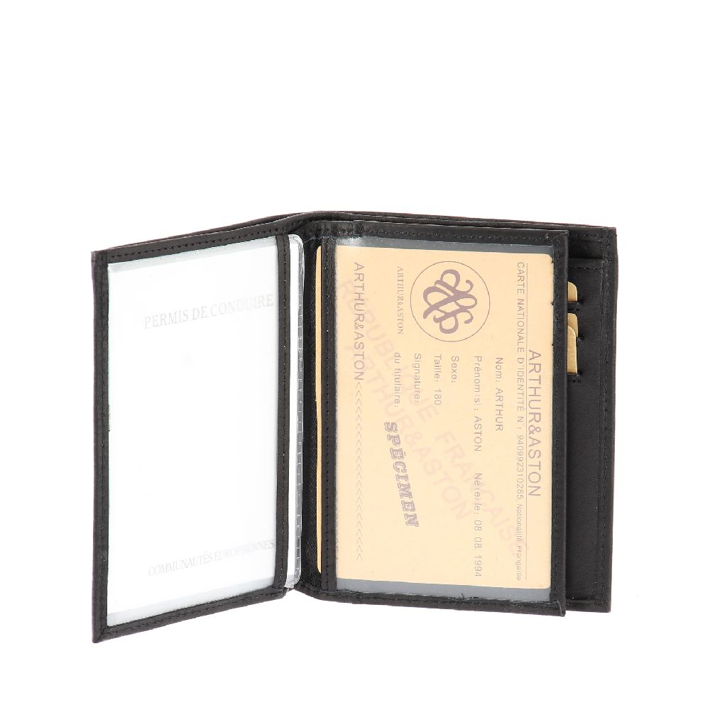 Portefeuille Louis cuir gras